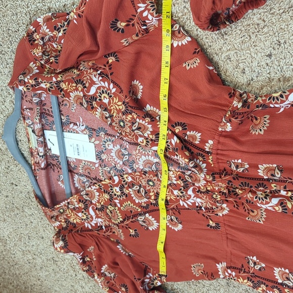 Sz 12 City Chic Heavenly Floral Jacket in Bronze! - Picture 9 of 10